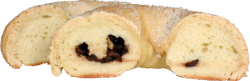 メロンチョコベーグル　カット