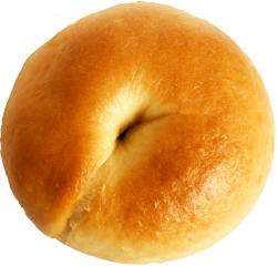 桜あんとホワイトチョコベーグル