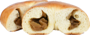 アップルポテトベーグル カット